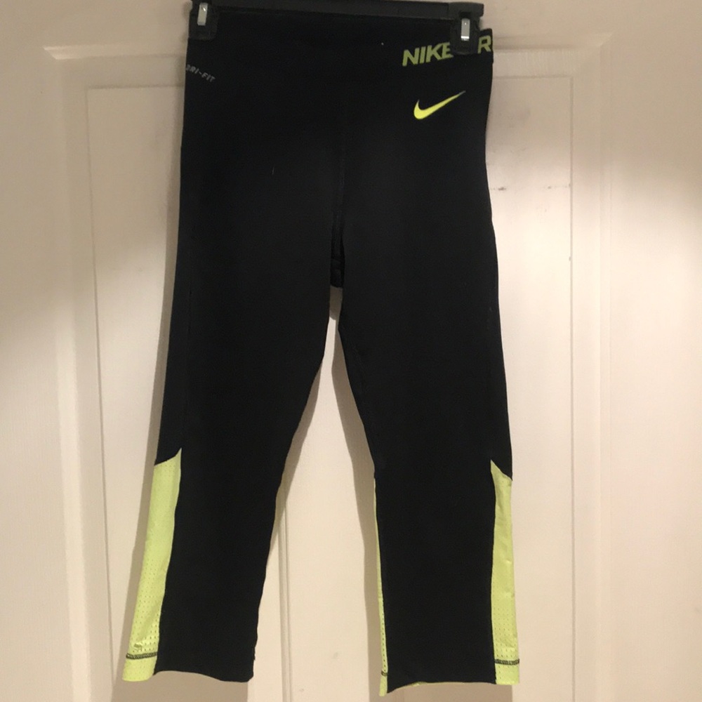 Black Nike Dri-Fit Workout Leggings